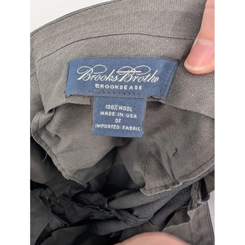 Brooks Brothers‎ Brooks Ease Gray Wool Blazer and Pants set 39 Long
